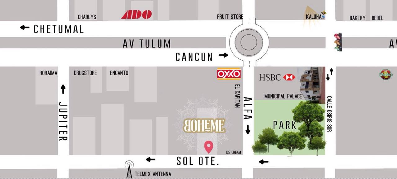 Radio Tulum Hotel Zewnętrze zdjęcie